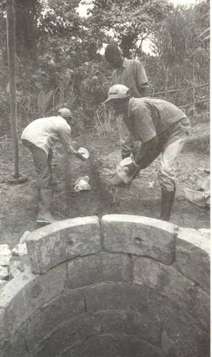 Building the well head